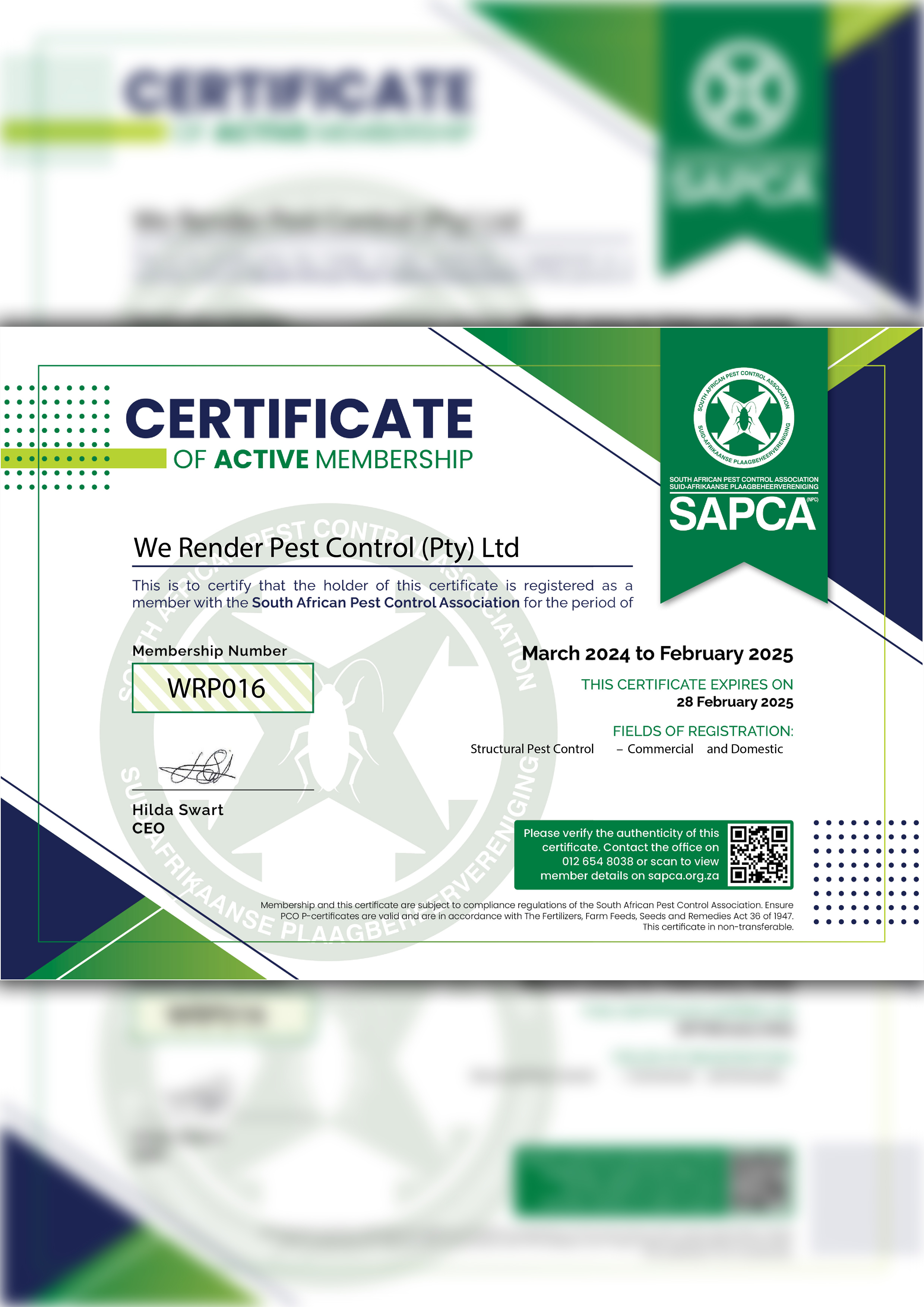 Certificate 2